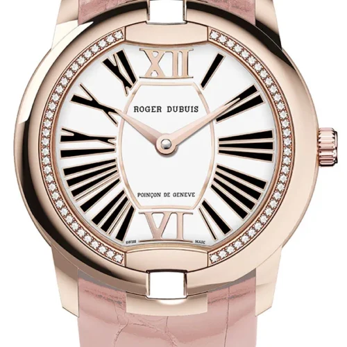 ROGER DUBUIS Velvet Rose Gold and Diamond Watch